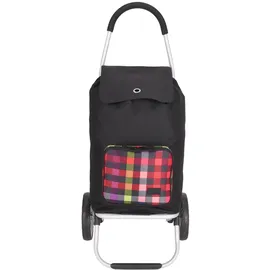 kenorada Einkaufstrolley ER/7 multicolor check 44 x 101 cm
