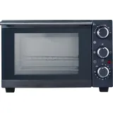 DESKI Mini Backofen 15 Liter mit Ober- und Unterhitze 1200 W