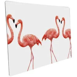 mySPOTTI Mini-Spritzschutz »Lovely Flamingo «, Aluverbund, Flamingo