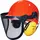BULLSTAR Forst-Schutzhelm Peltor Master orange
