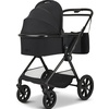 Kombi-Kinderwagen MOON Clicc, black/melange schwarz (black, melange) Baby Kinderwagen Kombikinderwagen