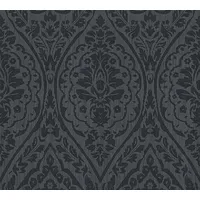 Architects Paper Tessuto Textiltapete 10 m x 0,64 m grau/schwarz 96195-9