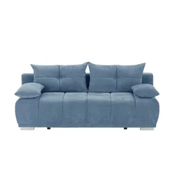 switch Schlafsofa  Gala ¦ blau ¦ Maße (cm): B: 208 H: 92 T: 102