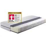 BRECKLE Taschenfederkernmatratze »Flex Air«, 19 cm hoch, Raumgewicht: 38... kg/m3, (1 St 1-tlg.), weiß, B:90cm H:19cm L:200cm, Bezug: 100% Polyester, Matratzen