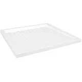 vidaXL Duschwanne Anti-rutsch Weiß 90x90x4 cm Abs vidaXL
