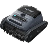 VONKO W10 Poolroboter Boden und Wand, Wasserlinie, Poolsauger Akku Kabelloser, mit AI-Vision Navigation, 180 Min Laufzeit, 20000LPH Leistungsstarker, Poolreiniger für Pools bis zu 200m2, Graphitblau