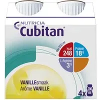 Cubitan Vanille Fluide 4x200 ml