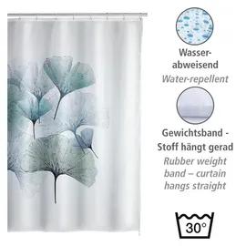 Wenko Duschvorhang Ginkgo 180 x 200 cm mehrfarbig