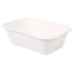 NATURESTAR Einwegschale Casa, weiß 41143 , 1 Packung = 50 Stück, 650 ml