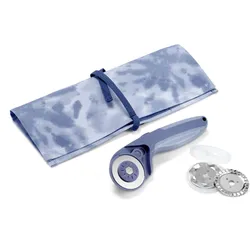 Tchibo - Stoff-Rollschneider - blau