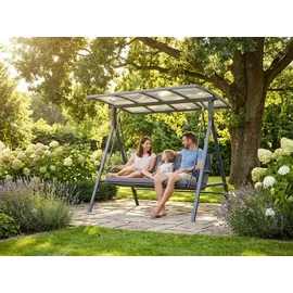 prestige home living outdoor Hollywoodschaukel Grau 3-Sitzer