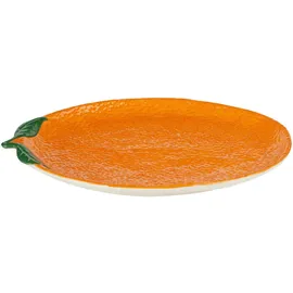 BUTLERS Deko-Teller Dunkelorange, | Gr.: onesize