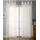 Gardinenbox 2er-Pack Ösen Gardinen Transparent Vorhang Set Wohnzimmer Voile Ösenvorhang Bleibandabschluß HxB 225x140 cm Creme, 203322