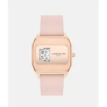 Liebeskind Berlin Quarzuhr "Vinyl Vision", rosa, Armbanduhren, Damen, Quarzuhr, Armbanduhr, Damenuhr, Herbst/Winter 2025 LT-0503-LQ