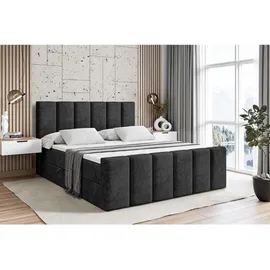altdecor Boxi1-Z 180 x 200 cm H3 Schwarz