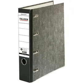 Falken Wolkenmarmor Doppelordner A4, Rücken 70mm