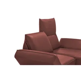 KOINOR Eckcouch Leder 2-Sitzer Beige