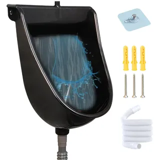 Urinale für Männer verschüttete wasserfreies wasserfreies Garagen Urinal mit 59 '' Schlauch UV-resistentes Plastik Urinale Innen im Freien & Outdoor-Toilette für Badezimmer für Badezimmer
