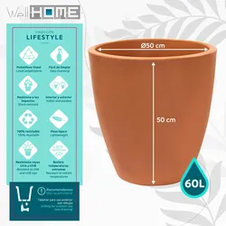 WellHome - Pflanztopf Accord Ø50 cm Impruneta