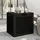 furnicato Gartenbox 55,5 x 43 x 53 cm 1-tlg. Schwarz