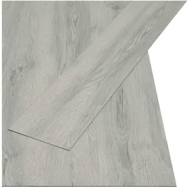 vidaXL Selbstklebende Bodenbelagsdiele 32 pcs Hellgrau 4,46 M2
