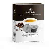 Cialdeitalia - Caffè Robusto - Kompatibel mit Nescafé Dolce Gusto - 192 Kapseln