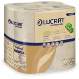 Lucart EcoNatural 250 Toilettenpapier 2-lagig, 64 Rollen