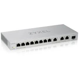 ZyXEL XGS1250-12 - Switch 12-Port Smart Managed - 8 x 10/100/1000 + 3 x 1/2.5/5/10GBase-T |