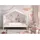 Vipack Hausbett Amori 90 x 200 cm Kiefer massiv weiß lackiert