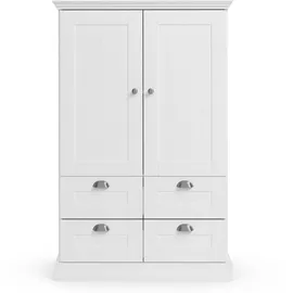 OTTO home Wäscheschrank Motala 83 x 130 x 35 cm Weiß