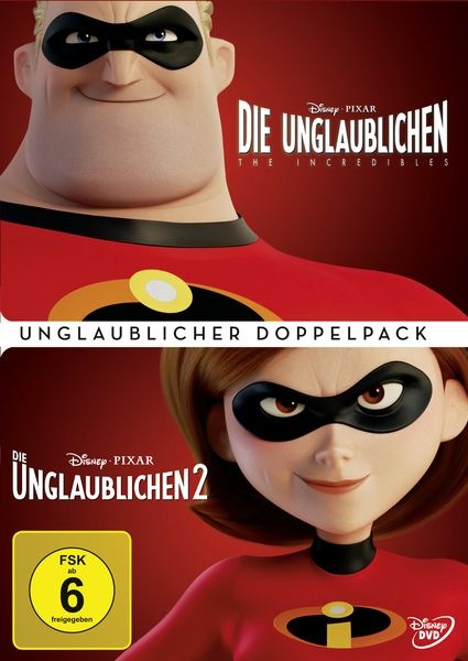 Produktbild Die Unglaublichen 1 - 2 (Doppelpack) [3 DVDs]