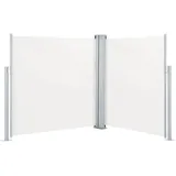 vidaXL Ausziehbare Seitenmarkise Doppelt 170 x 600 cm