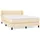 vidaXL Boxspringbett 140 x 200 cm Creme