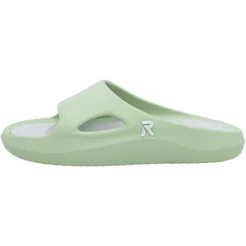 Rieker Damen Colton W3450 Slide, grün, 39 EU