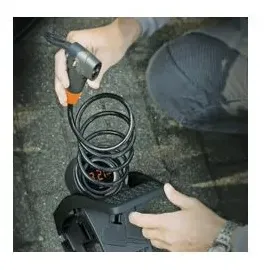 SKS Airstep Digi Fußpumpe mit Digitalmanometer, schwarz