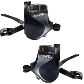 Shimano Sora Sl-r3000 Schalthebel-set - Black - 2 x 9s