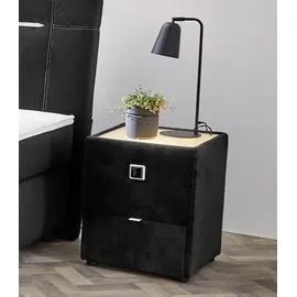 Jockenhöfer Gruppe Nachtkonsole »Lancy« mit LED-Beleuchtung schwarz