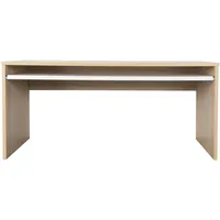 Vogl möbelfabrik Schreibtisch »Barrie«, 2-farbiger Tablarauszug, Breite 137 cm,