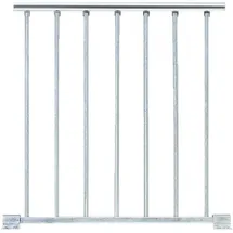 DOLLE Brüstungsgeländer Startpaket 100 cm Aluminium/Stahl
