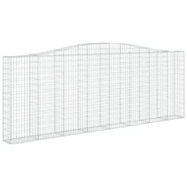 vidaXL Gabione mit Hochbogen 400 x 30 x 160 cm