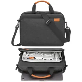 MoKo Tablet Tasche für iPad Pro 11 M2 2022-2018, iPad 10 10,9 2022, iPad Air 5 10,9, iPad 9/8/7. Gen 10,2, Galaxy Tab S9/S8 11 2023 Schwarz+Grau