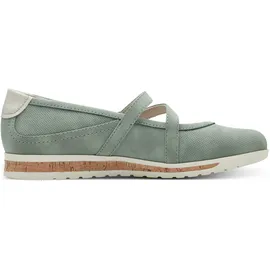 Jana Damen 8-22179-44 Ballerina, Sage, 38 EU