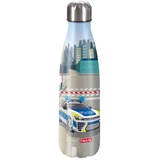 Step By Step Edelstahl-Trinkflasche Police Car Cody