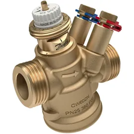 Danfoss Regelventil ABQM 4.0 DN 15, 60-600 l/h, mit Prüfnippeln 3/4" Ag
