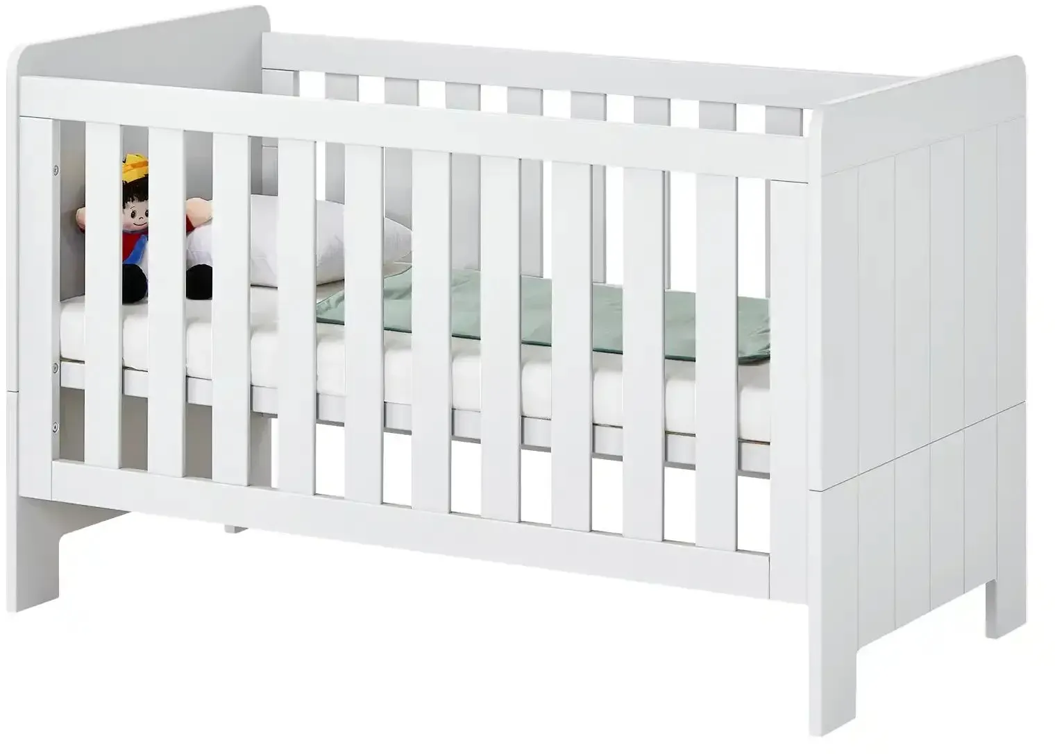 pinio Kinderkombibett  Smilla , weiß , Maße (cm): B: 76,6 H: 90