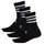adidas Cushioned Crew Tennissocken 3er Pack Schwarz 46-48