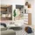 abamihome Kommode K60 60 x 99 x 40 cm Sonoma Eiche / Weiß