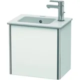 Duravit Waschtischunterschrank XSquare 41x28,9x40cm, wandhängend, T. links, weiß matt