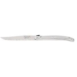 Laguiole Style de Vie Laguiole Steakmesser Set 16 cm 6-tlg. Silber