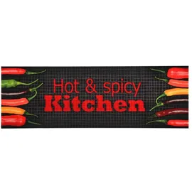 vidaXL Küchenteppich Waschbar Hot & Spicy 60x300 cm